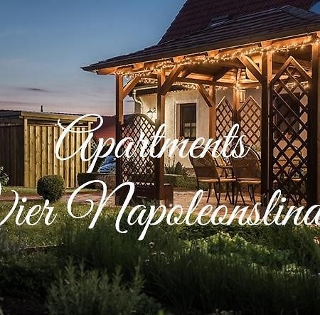 Apartments "Vier Napoleonslinden" Auerstedt Esterno foto